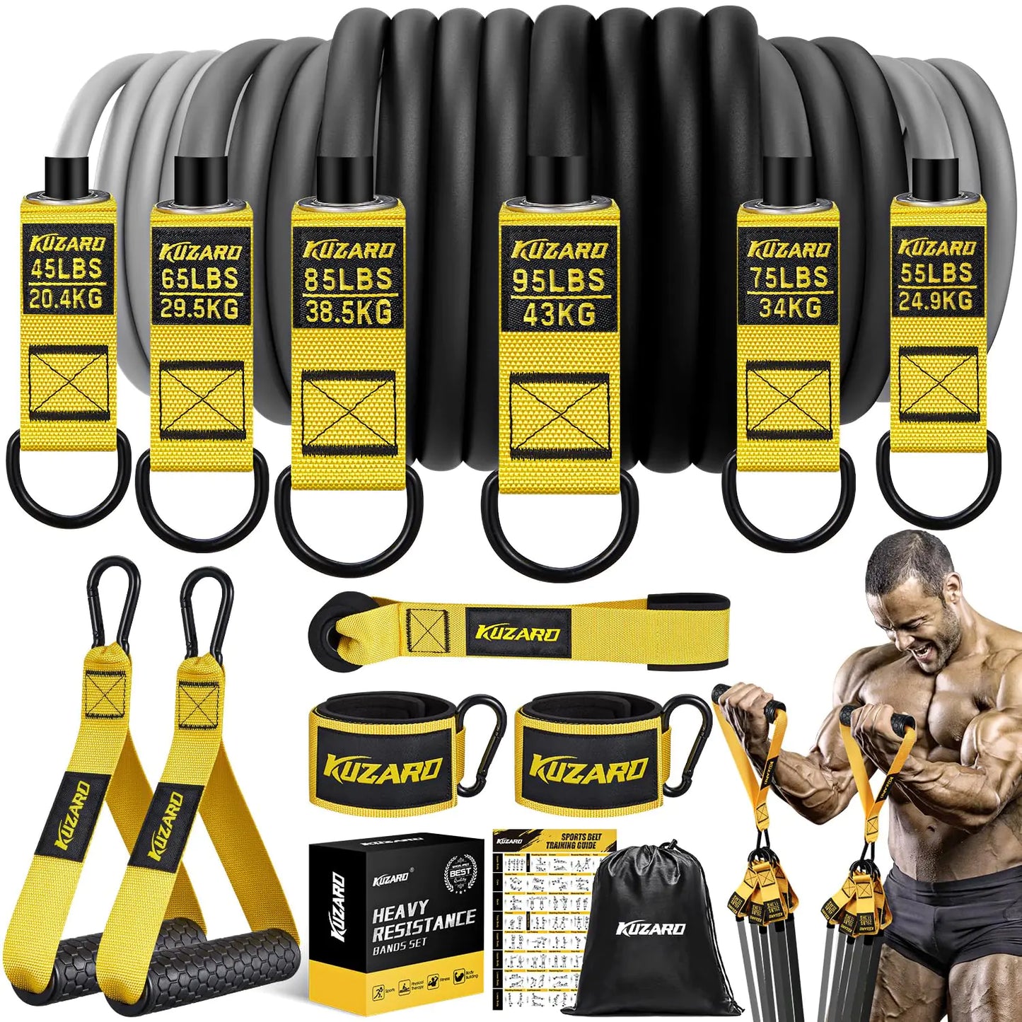 FlexMaster 420lb Resistance Bands