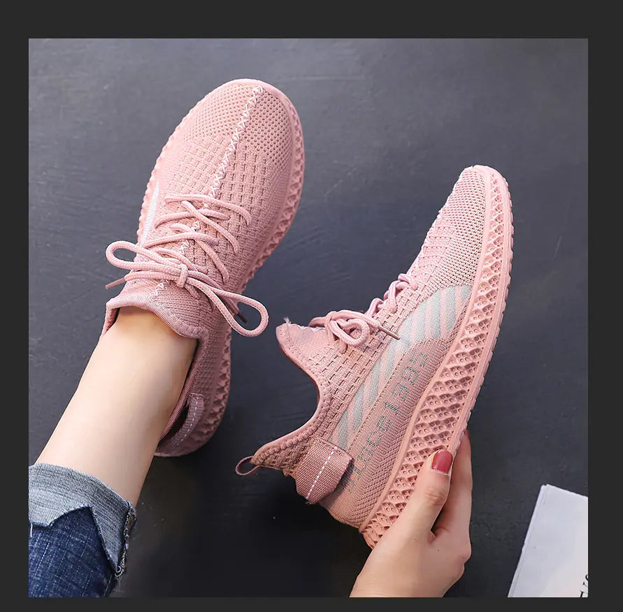 Chic Flyknit Sport Sneakers