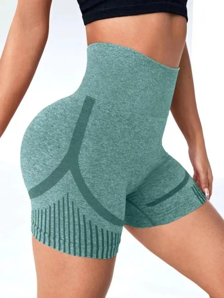 FlexiFit High-Waist Yoga Shorts