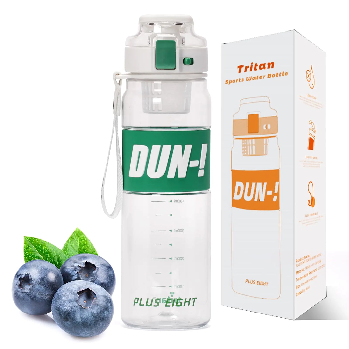 HydroTrack 29 oz Motivational Water Bottle