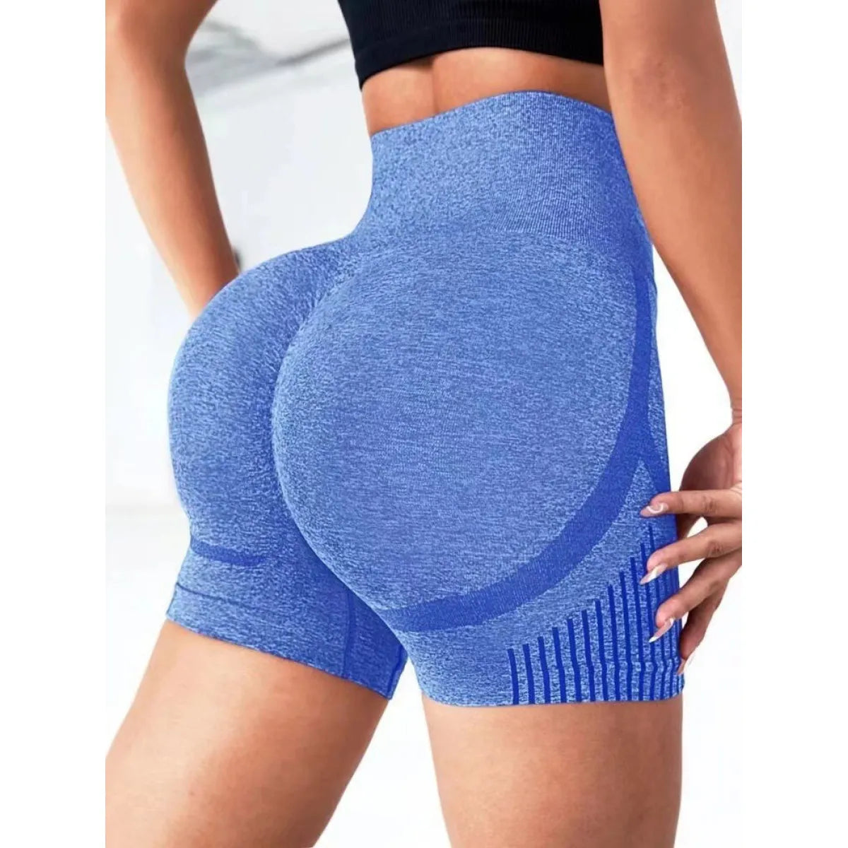FlexiFit High-Waist Yoga Shorts