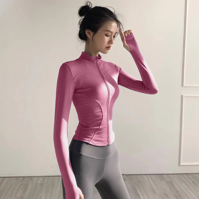 Cropped Gym Jacket