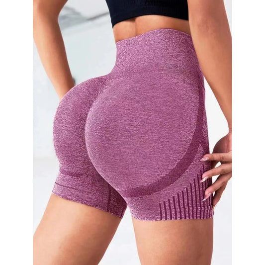 FlexiFit High-Waist Yoga Shorts