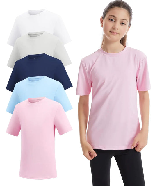 CoolDry Girls' Athletic Tees