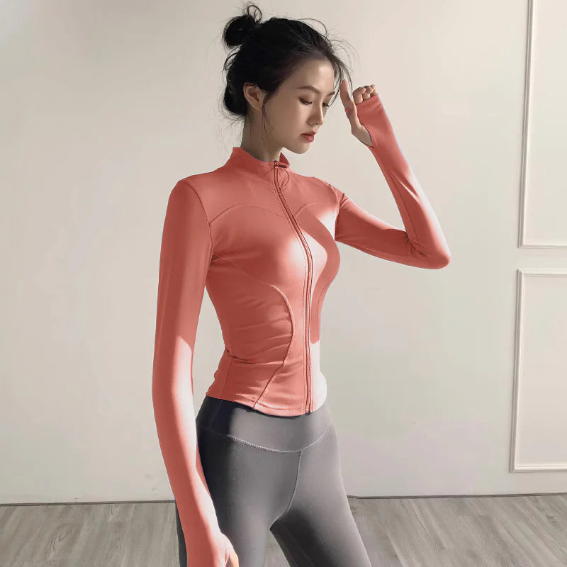 Cropped Gym Jacket