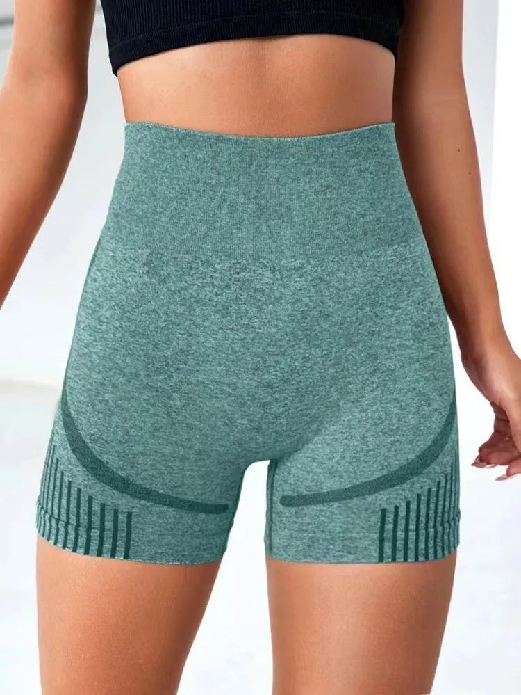 FlexiFit High-Waist Yoga Shorts