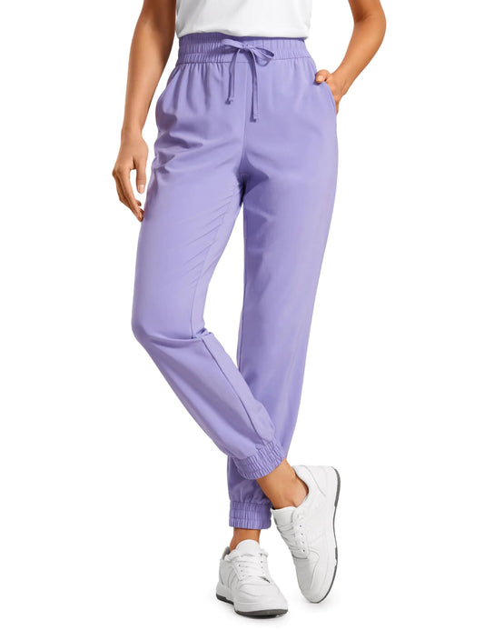 CRZ YOGA Featherlight Women's Joggers - Dark Lavender