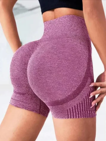 SleekFit Seamless Yoga Shorts